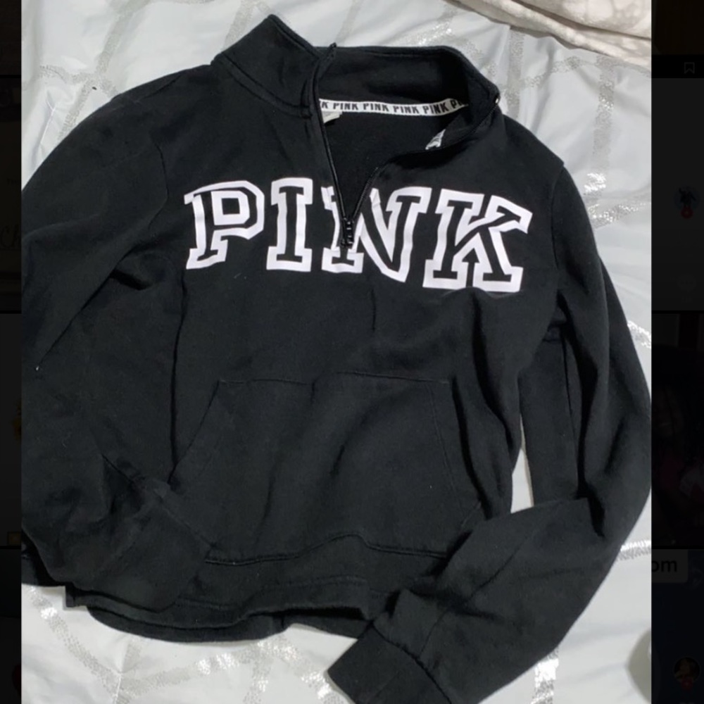 Every day lounge PINK quarter- zip